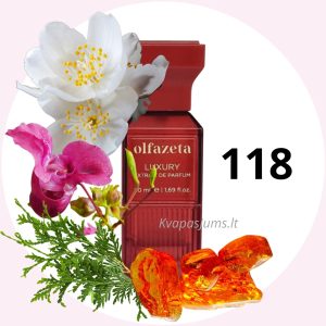 LUXURY KVEPALAI NR. 118 - 50 ML.