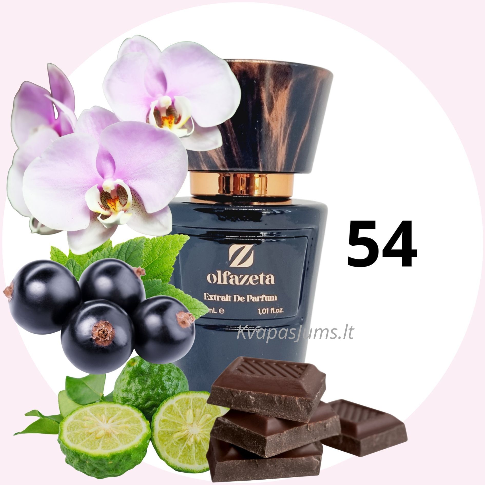 UNISEX KVEPALAI NR. 54 - 30 ML.