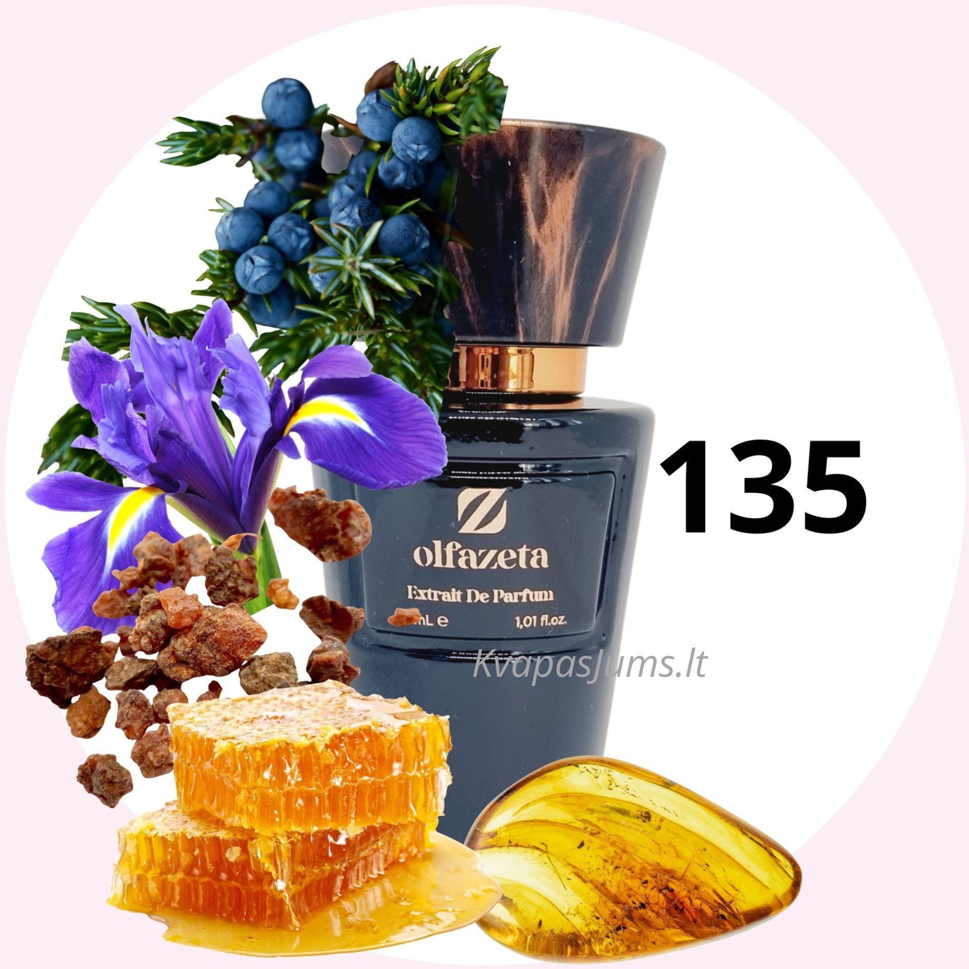 UNISEX KVEPALAI NR. 135 - 30 ML.