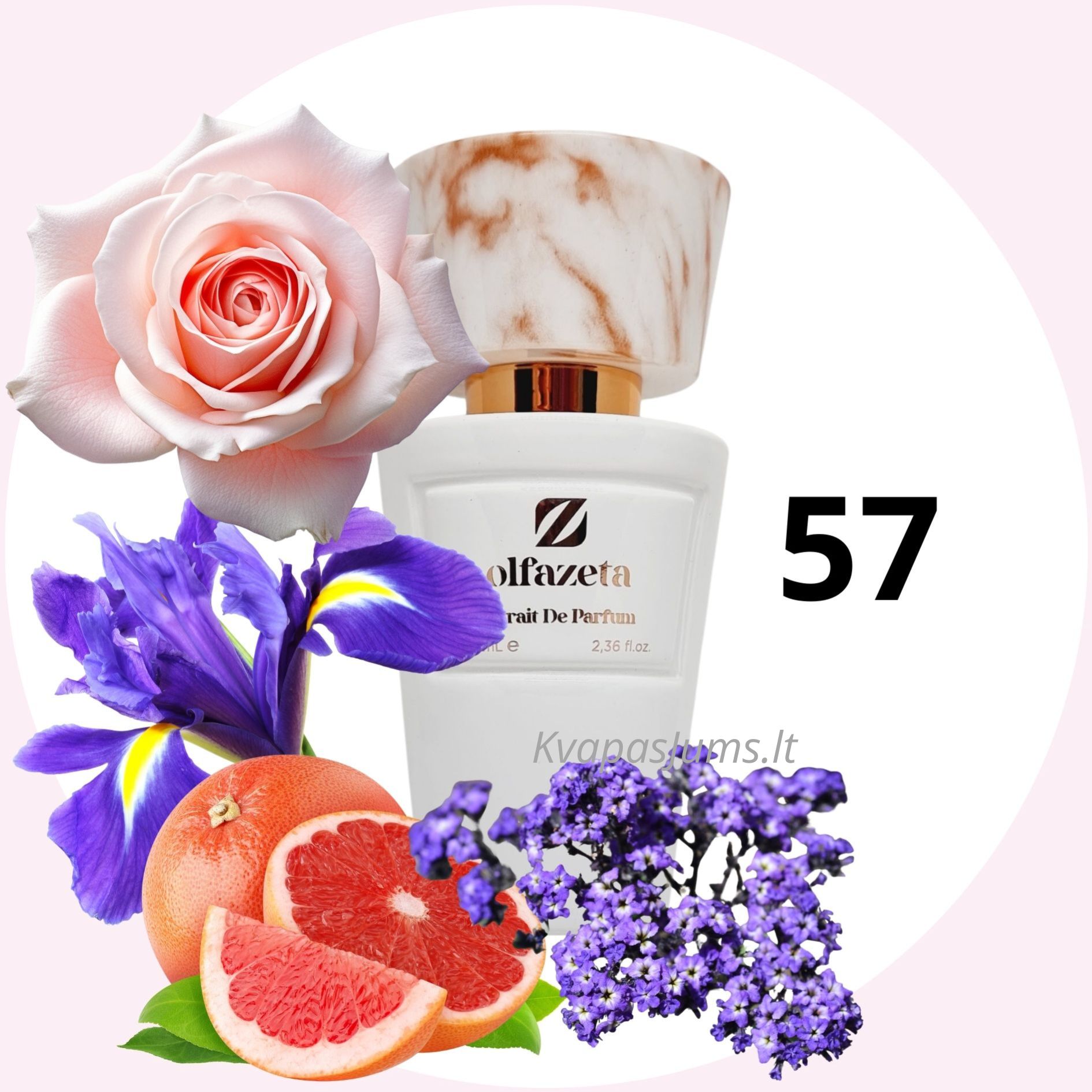 MOTERIŠKI KVEPALAI NR. 57 - 70 ML.