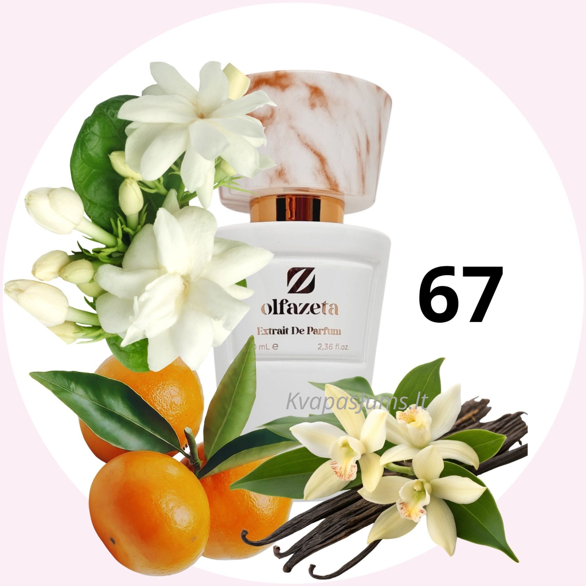 MOTERIŠKI KVEPALAI NR. 67 - 30 ML.